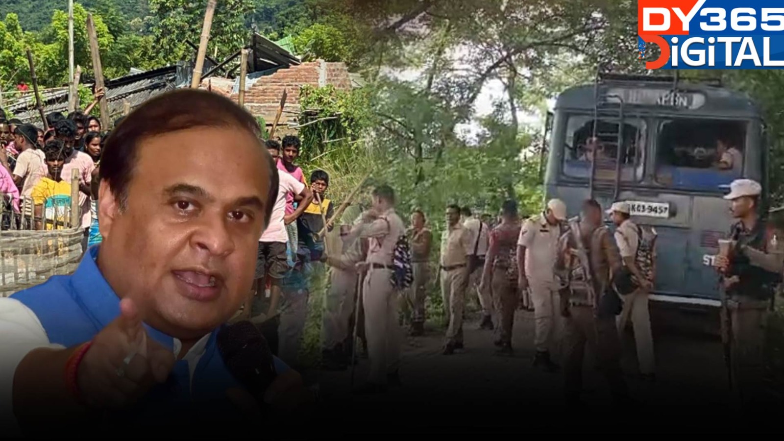 Assam CM Claims Encroachers Tried to Create &quotBangladesh-Like" Chaos in Sonapur