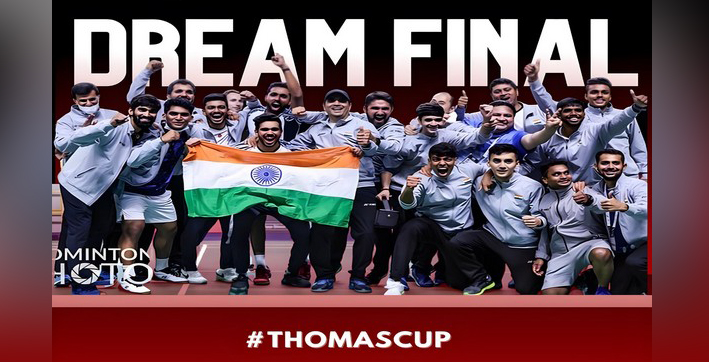 India Scripts History, Beat Denmark 3-2 to Enter Maiden Thomas Cup Final