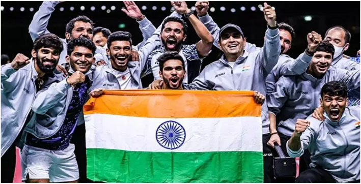 Indian Men’s Badminton Team Wins Thomas Cup for the First Time, Creates History