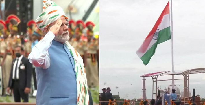 76th Independence Day: PM Modi Says Time to Step towards New Direction with New Resolve