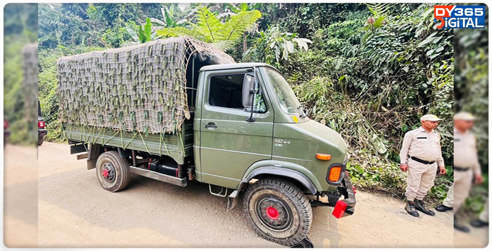 Assam Rifles Vehicle Ambushed in Tinsukia’s Namdang Area; One Personnel Injured