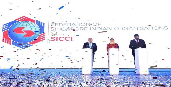 Singapore President Launches New Indian Organization