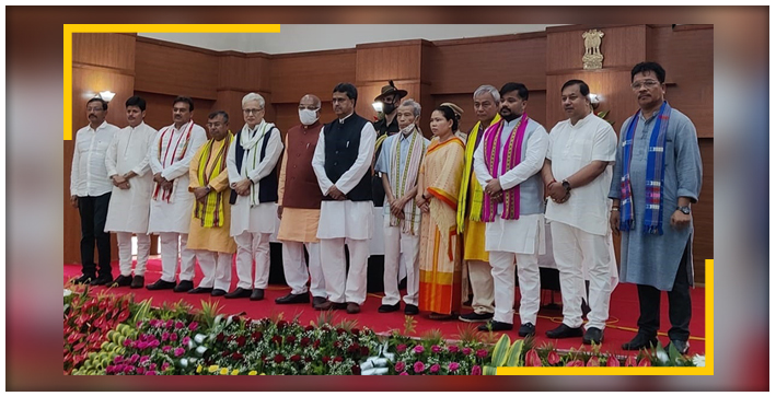 11 Tripura MLAs in Manik Saha Cabinet Takes Oath