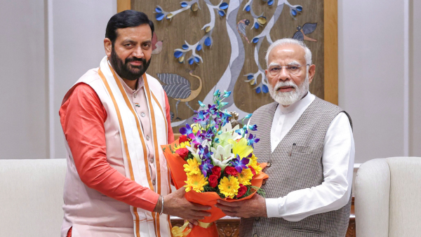 Nayab Singh Saini Sworn in as Haryana Chief Minister Amidst Celebrations and Prominent Attendance