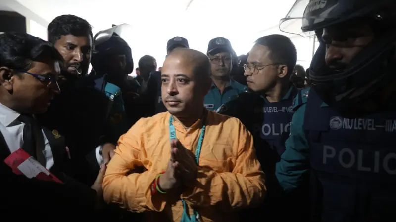 hindu-monk-chinmoy-krishna-das-denied-bail-remains-jailed-in-bangladesh