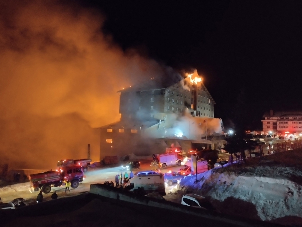 Fire at Turkey Ski Resort Hotel Claims 66 Lives, Injures 51