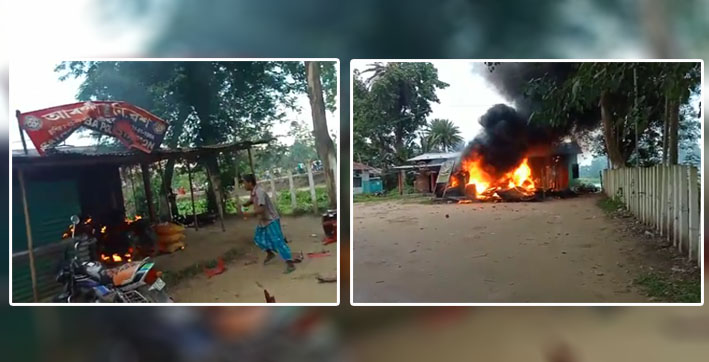 Batadrava Police Station Set On Fire by Locals After Youth Allegedly Dies In Custody