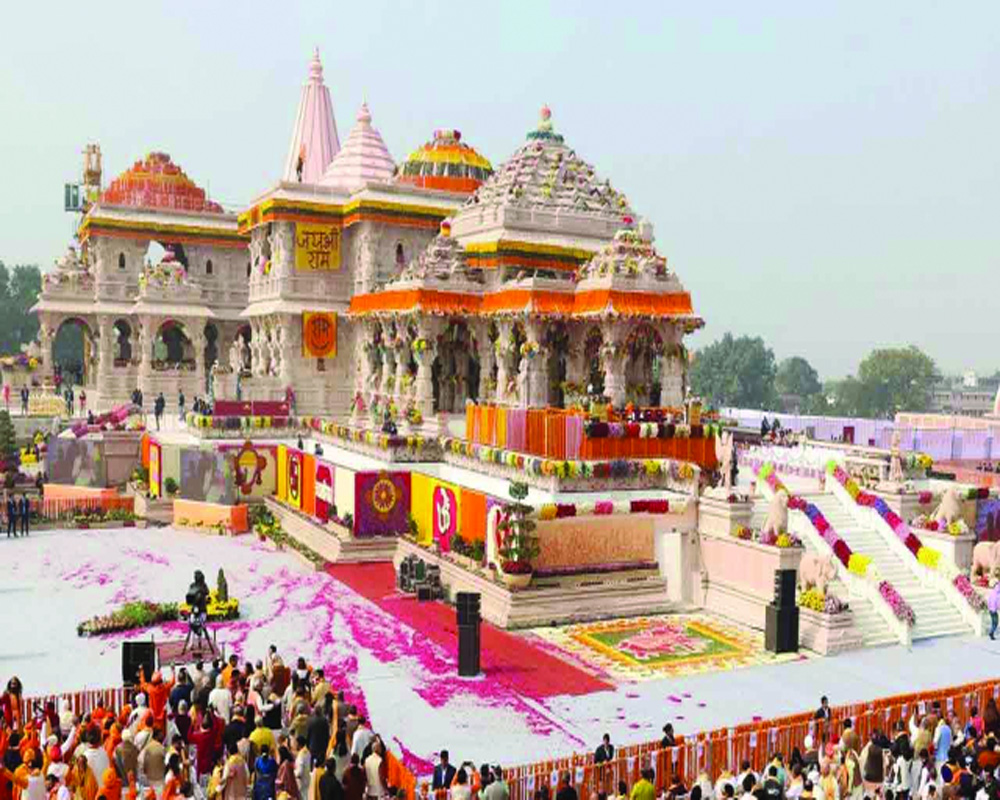 Ayodhya Ram Mandir Celebrates First Anniversary of Pran-Pratishtha Ceremony with Grand Devotional Festivities