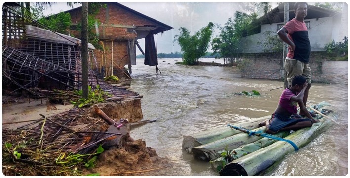 Flood Situation Worsens In Several Districts Of Assam 6744