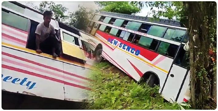 Bus Carrying 15 Passengers Rams into Tree in Assam’s Gohpur
