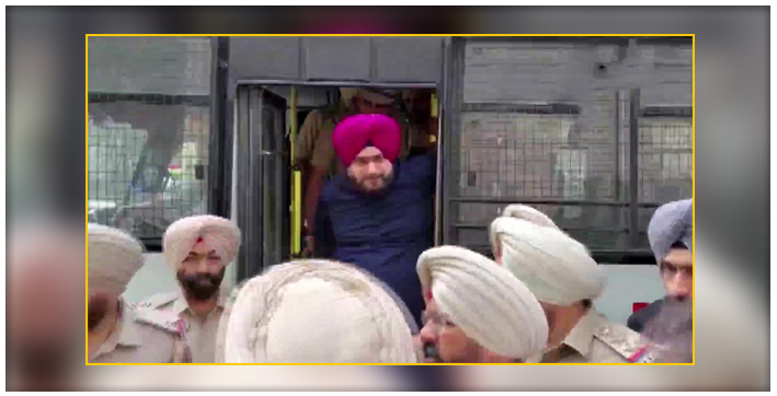 Jailed Congress Leader Navjot Singh Sidhu Taken To Hospital in Patiala