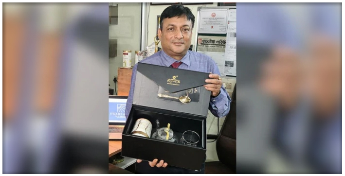 Assam Entrepreneur Launches Tea Made Of 24 Carat Gold