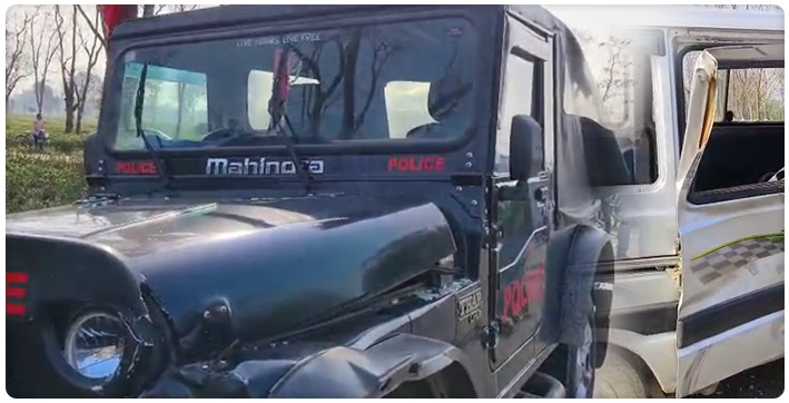 Margherita MLA’s Escort Vehicle Rams Into Car In Chabua