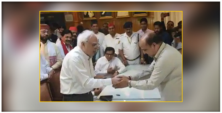 Senior Cong Leader Kapil Sibal Quits Party, Files RS Nomination As Sawajwadi Party Candidate