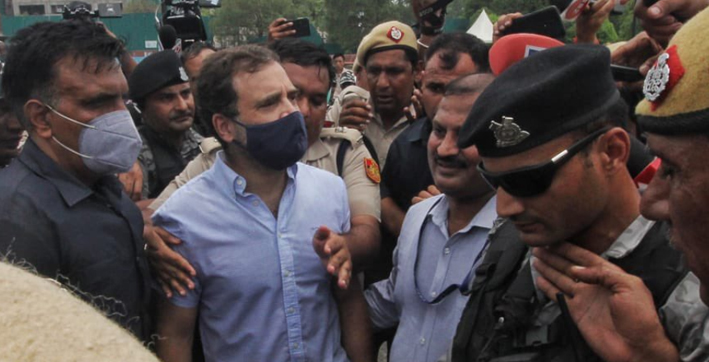 delhi-police-detains-congress-leader-rahul-gandhi-amid-congress-protest