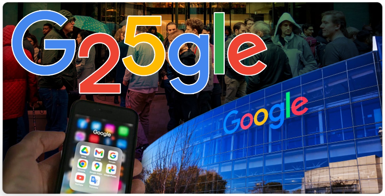 Google Doodle Celebrates 25th Birthday