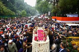 India Bids Farewell to Former PM Manmohan Singh with Full State Honours