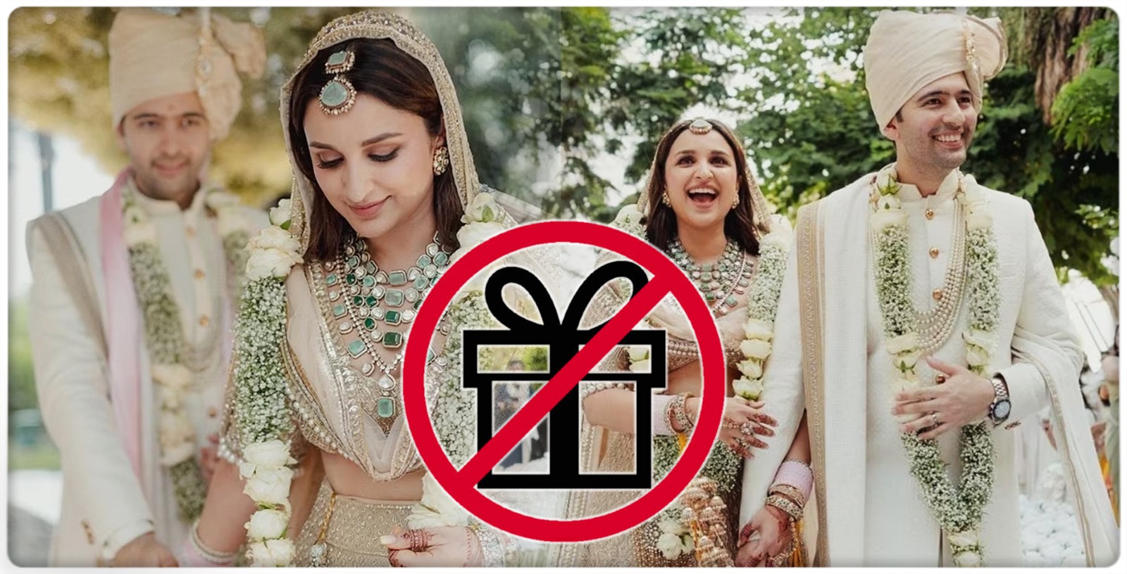 Parineeti, Raghav Imposed No-Gifts Policy at their Wedding