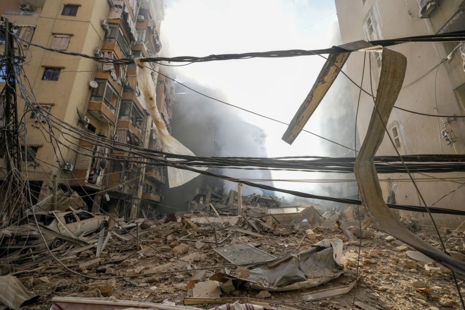 israeli-airstrike-in-central-beirut-kills-seven-hezbollah-first-responders-as-cl