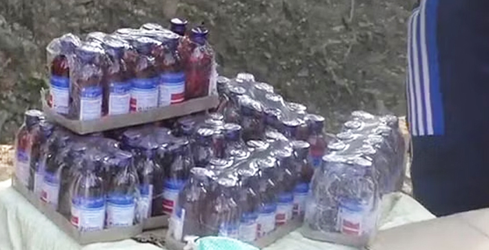 1280 Bottles of Cough Syrup Seized Near Assam-Tripura Border
