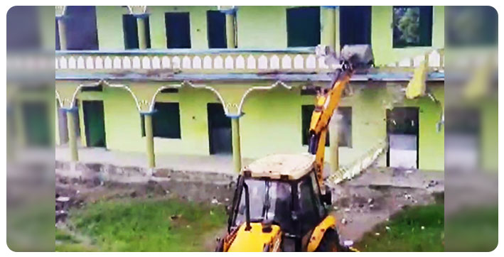 assam-govt-demolishes-madrasa-in-bongaigaon-district