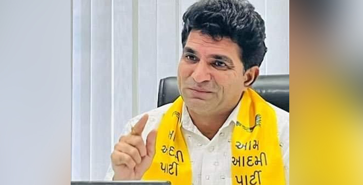 isudan-gadhvi-to-be-aap-s-chief-minister-candidate-for-gujarat-assembly-election