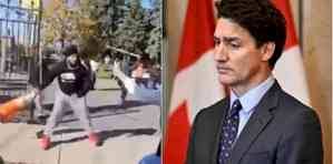 Devotees Attacked at Hindu Temple in Brampton: Trudeau Calls Violence &quotUnacceptable"