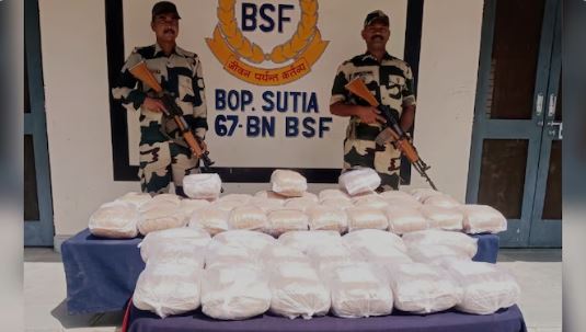 bsf-thwarts-cross-border-drug-smuggling-seizes-103-kg-ganja-in-bengal