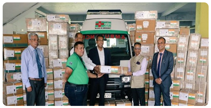 india-delivers-33-tons-of-essential-medical-supplies-to-sri-lanka