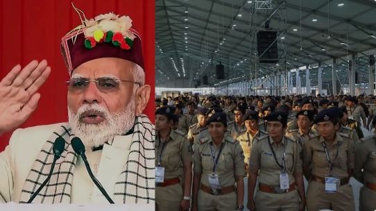 for-the-first-time-all-women-security-team-to-guard-pm-modi’s-event-on-women’s-