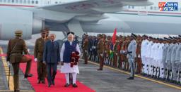 PM Modi Receives Grand Welcome in Mauritius, Set to Strengthen Bilateral Ties