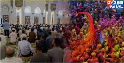 Sambhal Police to Cover Mosques with Tarpaulins as Holi Procession Coincides with F..