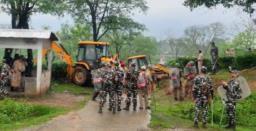 Eviction Drive Continues  at Doloo Tea Estate in Silchar