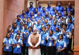 PM Modi congratulates Indian special Olympic team