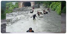 Another Landslide Hits Sonapur Tunnel, Road Closed, Stranded People Struggle To Wal ..