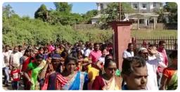 Adarsha Vidyalaya Students Stages Protest Against School Development Fee in Karimganj