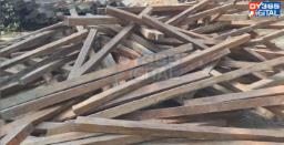 Hailakandi Forest Department Seizes Illegal Teak Wood Worth Over ₹5 Lakh