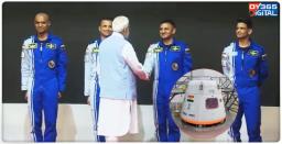 PM Modi Announces Names of Four Astronauts for Gaganyaan Mission  