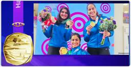 India wins  Gold in Shooting at Asian Games
