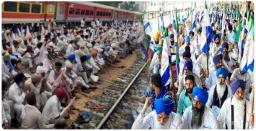 Punjab Farmers Staged ‘Rail Roko’ Protest, 18 Train Services of Firozpur Division A..