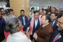 Union Health Minister J P Nadda Boosts Assam